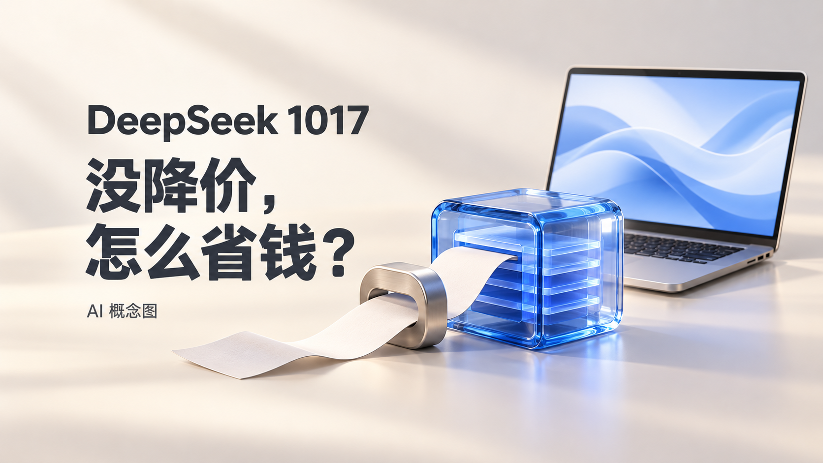 DeepSeek 1017没降价：“更省钱”这笔账怎么算？封面