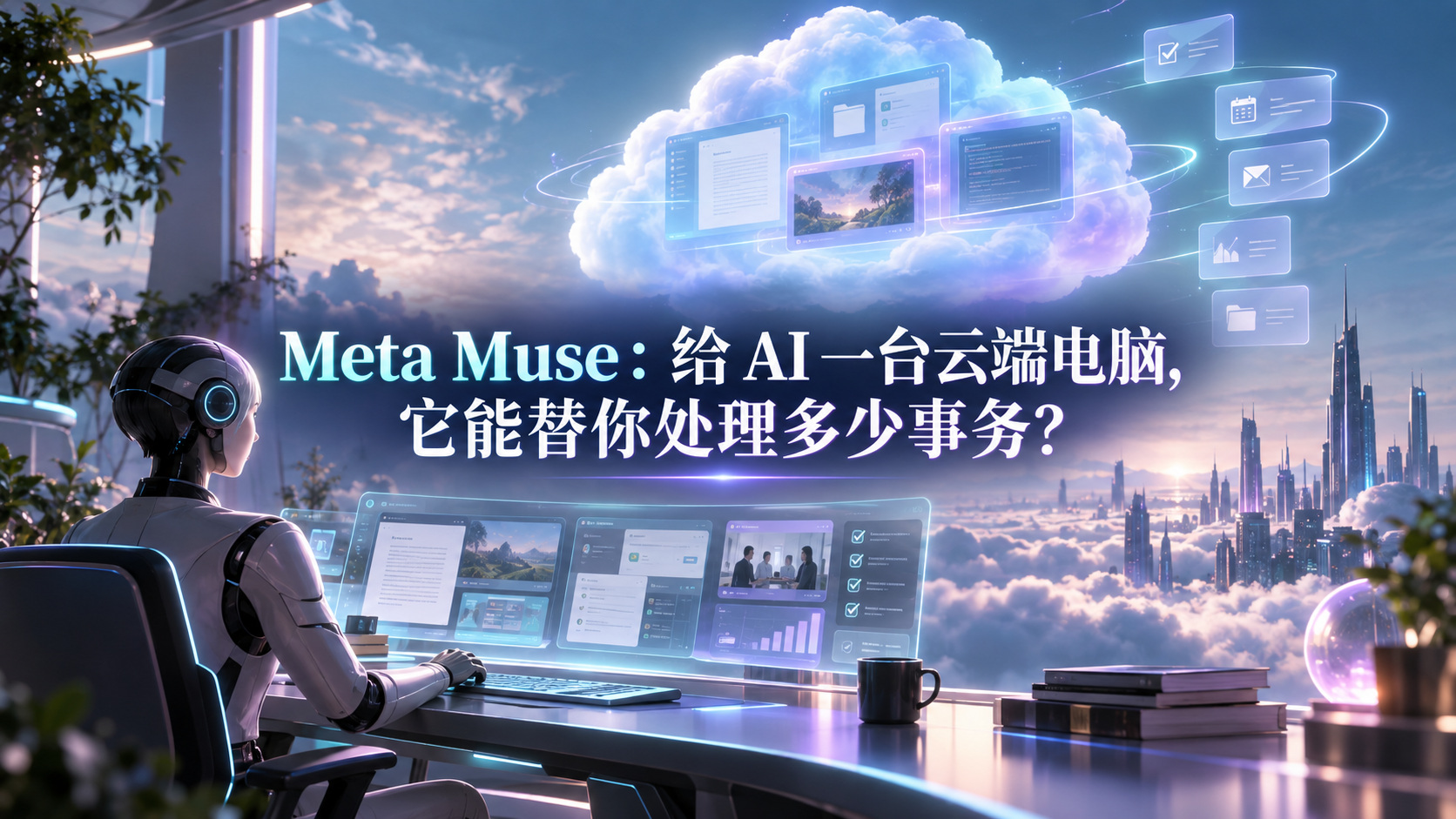 Meta Muse：给 AI 一台云端电脑，它能替你处理多少事务？封面